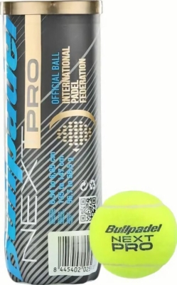 (EU) Мячи для падел тенниса Bullpadel Fip Next Pro,