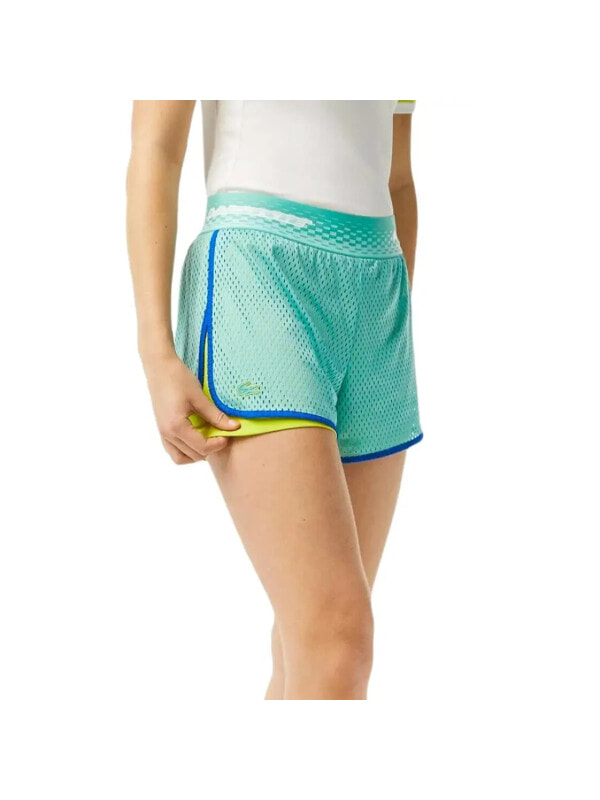 (EU) Шорты женские Lacoste Woman, Голубой (42)