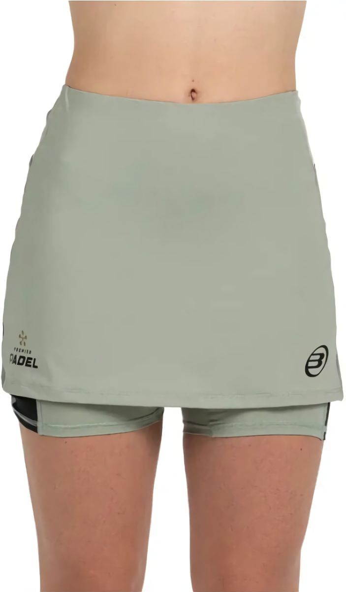 (EU) Юбка женская Bullpadel Portoa Woman Skirt встроенные шорты, Оранжевые (L)