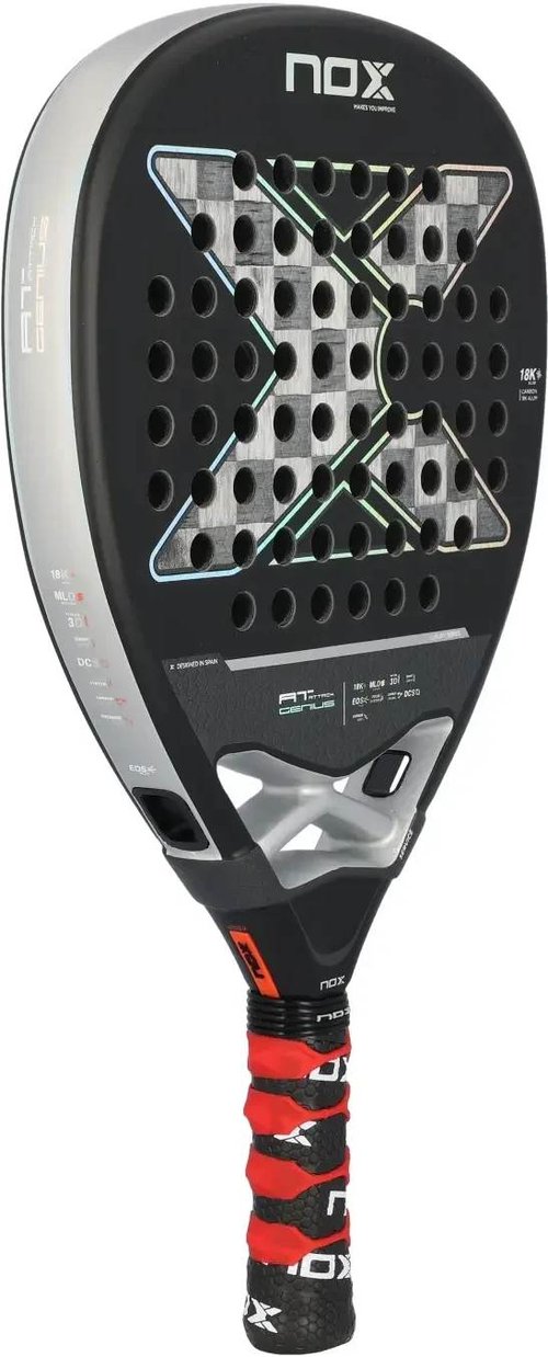 (EU) Ракетка для падел тенниса Nox At Genius Attack 18K Agustín Tapia 2024