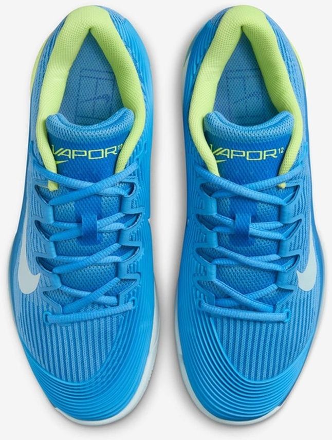 Кроссовки женские Nike Vapor 12, Голубые, с амортизацией Air Zoom (р. 39,5)