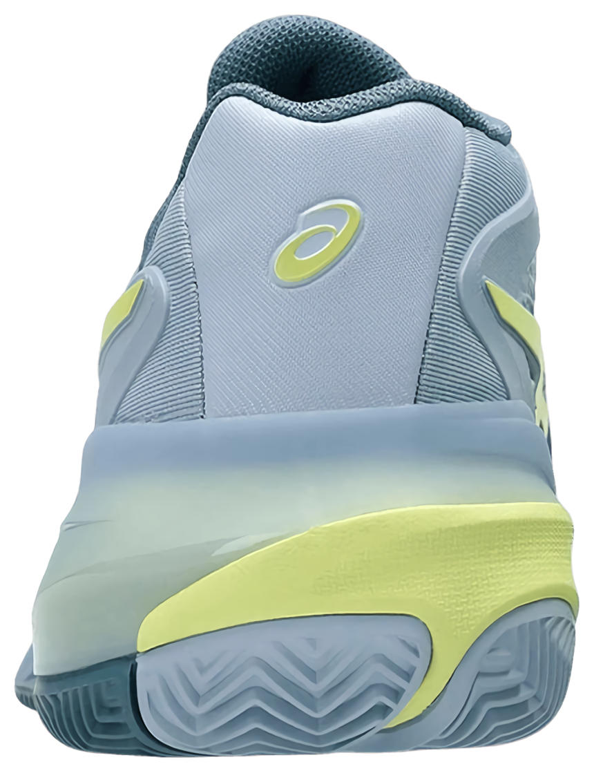 Кроссовки мужские Asics Gel-Resolution X, Серо-Голубой/Фисташковый, грунтовые (р. EUR 42)