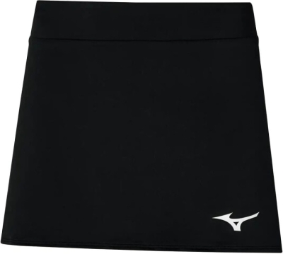 (EU) Юбка женская Mizuno Flex Skirt, Чёрная (XL)
