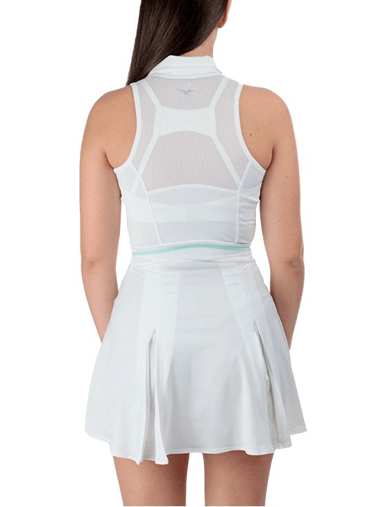 Платье женское Mizuno Frontier Dress W, Белое (XS)