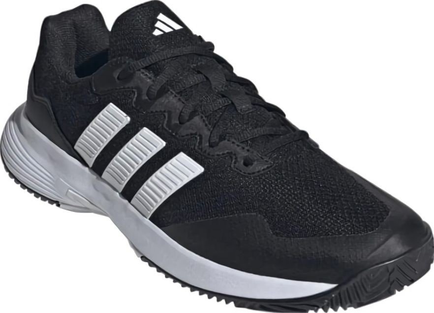 (EU) Кроссовки мужские Adidas Gamecourt 2 Black Ki0780, Чёрные (р. 45 1/3)
