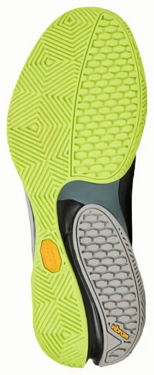 (EU) Кроссовки мужские Bullpadel Hack Vibram 25I, CZ67005000, Черные (р. 44)