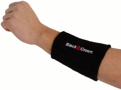 (EU) Удлиненный напульсник Black Crown, Черный