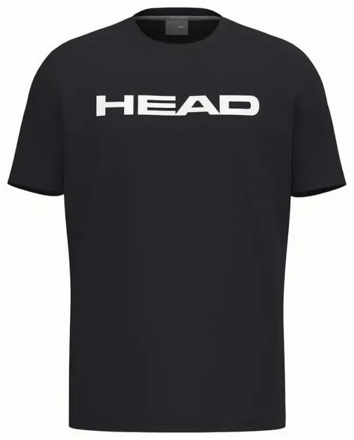 (EU) Футболка для мальчиков Head Club Basic 816203, Чёрная (рост 122 см)