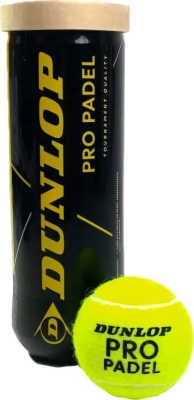 (EU) Мячи для падел тенниса Dunlop Pro 601552 (3 шт)