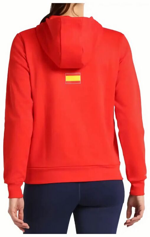 (EU) Свитшот женский Bullpadel Fuenla, Красная (L)