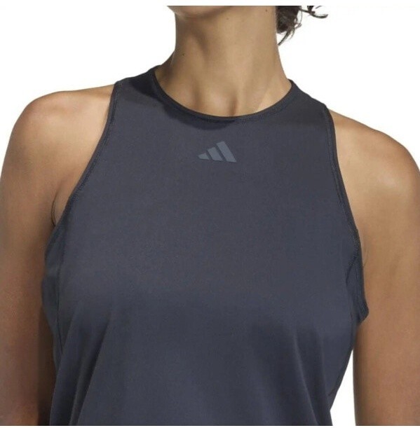 (EU) Майка женская Adidas Club Woman, с технологией AEROREADY, из переработанных материалов, Чёрная (XL)