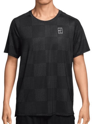 Футболка мужская Nike Court Dri-Fit Advantage Top M, Черная (XL)
