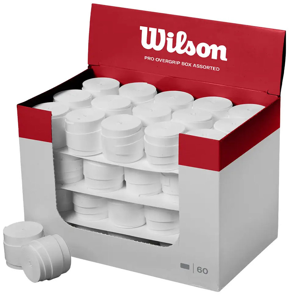 Овергрип Wilson PRO OVERGRIP, Белый (60 шт)