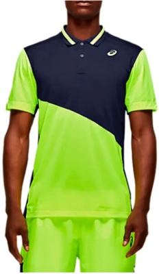 (EU) Поло мужское Asics Club M, Зеленое (XS)