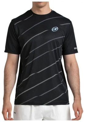 (EU) Футболка мужская Bullpadel CASINAS T-SHIRT, Чёрная (XL)