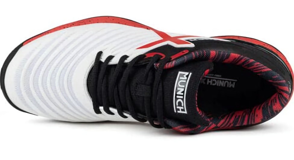 (EU) Кроссовки женские Munich Padx Stupa 46 Padel Red 4034046, Чёрные (р. 36)