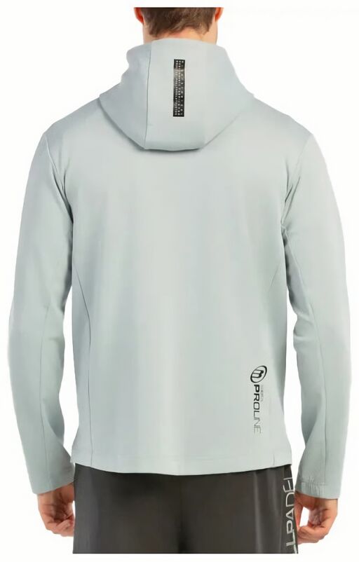 (EU) Толстовка мужская Bullpadel Ligur, Серая (XL)