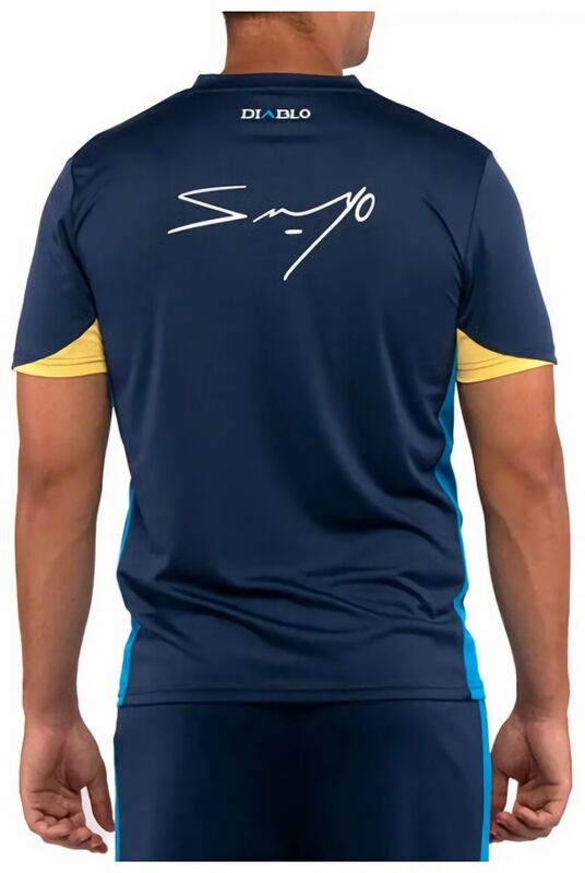 (EU) Футболка мужская Diablo Sanyo FW23, Синяя (S)