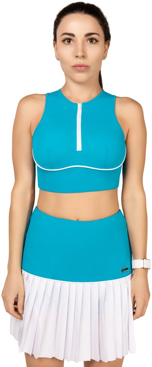 Топ спортивный женский Elewin Blazing Turquoise, Бирюзовый (L)