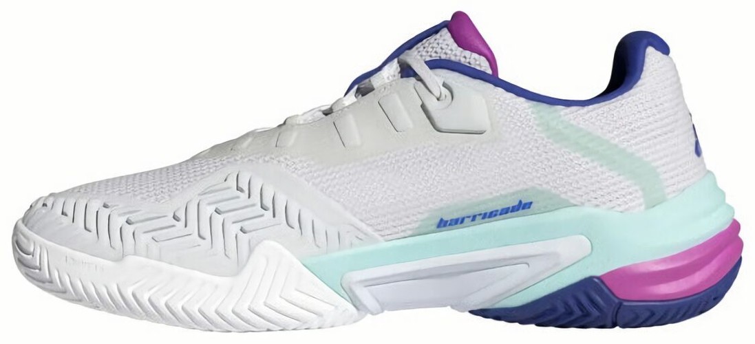 (EU) Кроссовки мужские Adidas Barricade M, IF9129, Белые (р. 46)