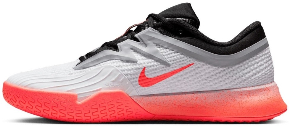 Кроссовки мужские Nike Vapor Pro 3 HC Premium, Белый/Черный/Оранжевый, для твердых кортов (р. 43,5)