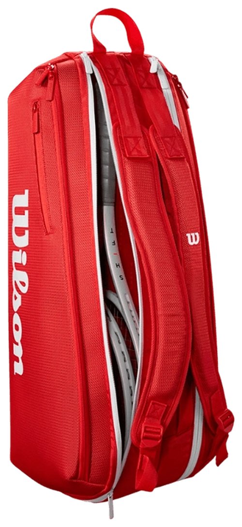 Сумка Wilson для тенниса Super Tour 6R 2025, Красная