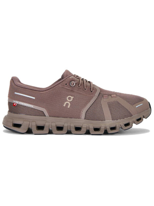 On Cloud 6 Running Shoes Men's Gray Brown