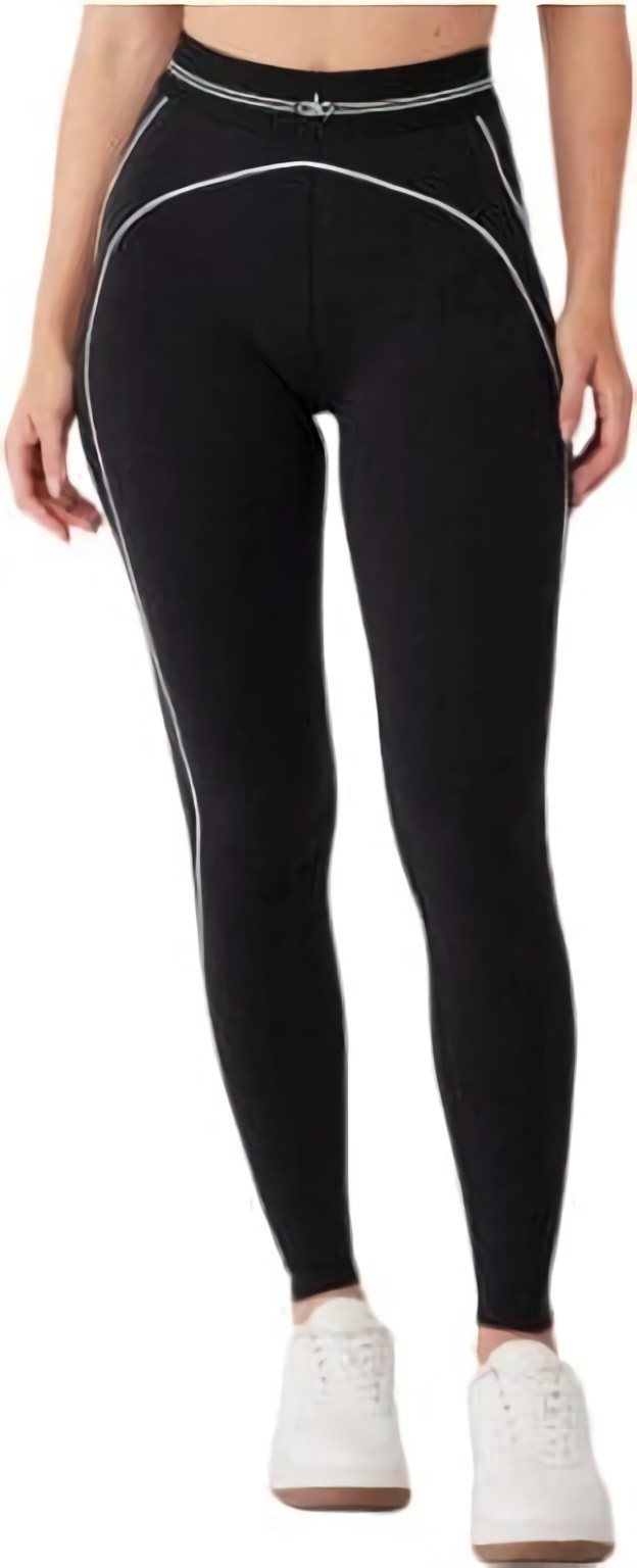 (CN) Легинсы женские Alo Yoga Airbrush High-Waist Heart Throb, Чёрные (XS)