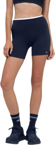 (CN) Шорты женские Alo Yoga Airbrush Sports Shorts Women's, Чёрные (M)