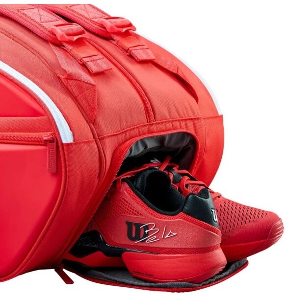 (EU) Сумка Wilson Super Tour Padel 2026 Wr8913001, Красная