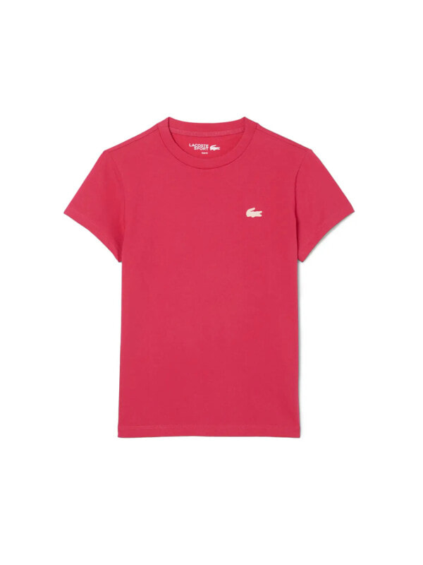 (EU) Футболка женская Lacoste Core Performance, Розовая (р. 36)