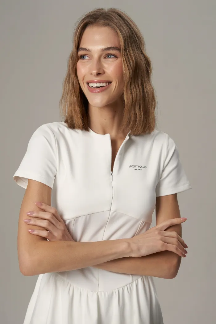 Платье-комбинезон женское Madaia Body Serve, Молочное (S)