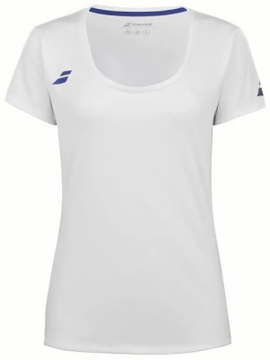 (EU) Топ для девочек Babolat Play Манга, Белая (L/XL)