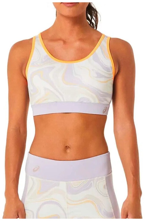 (EU) Бра женский Asics с графическим принтом 2042A269, Белый (S)