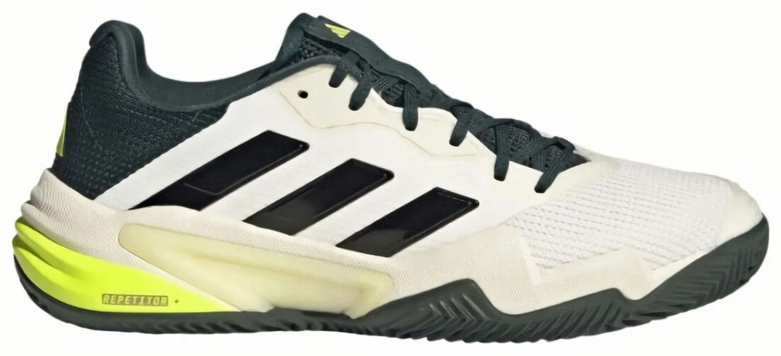 (EU) Кроссовки мужские Adidas Barricade 13 Clay, JH5144, Белые (р. 47,3)