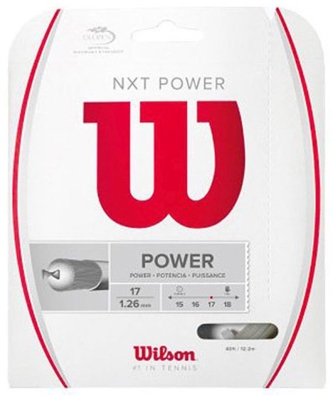 Струна для тенниса Wilson NXT POWER 1,25, Бежевая (12 м)