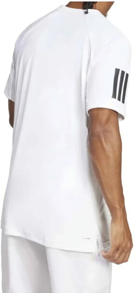 (EU) Футболка мужская Adidas Club 3 Stripes, Белая (2XL)
