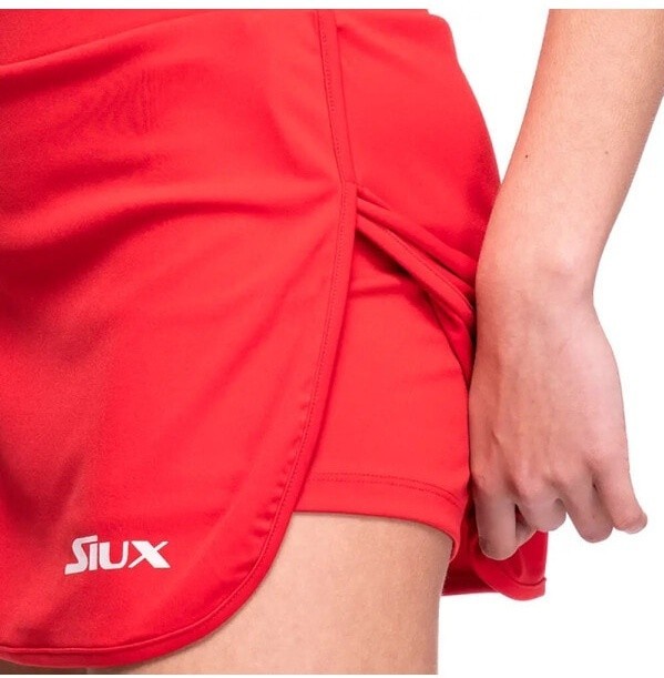 (EU) Юбка женская Siux Club Skirt с внутренними шортами, Красная (L)