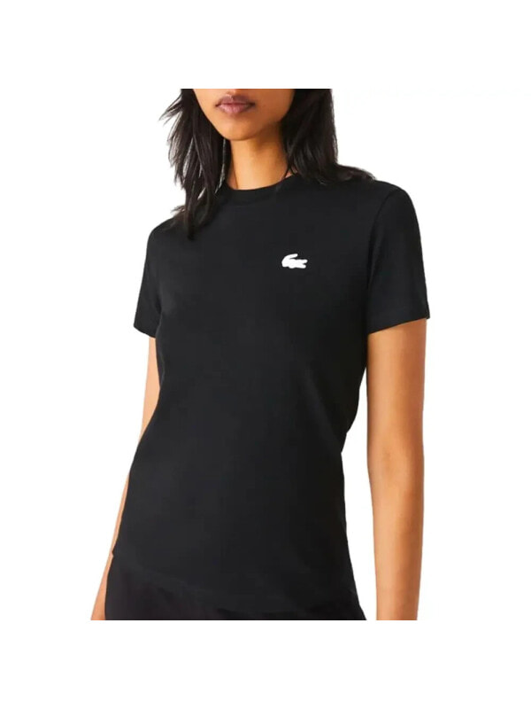 (EU) Футболка женская Lacoste Core Performance TF9246, Чёрная (S)