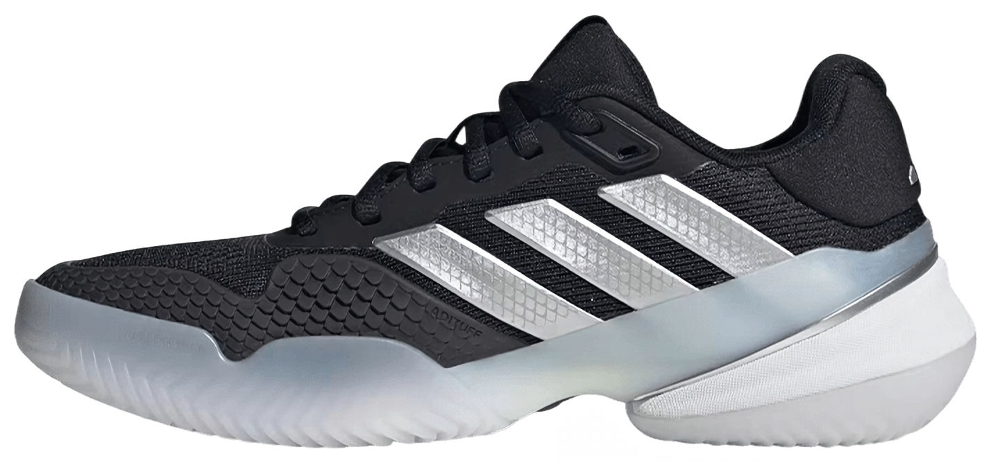 Кроссовки женские Adidas Barricade 14 W, Черный/Серебристый Металлик (р. EUR 38)