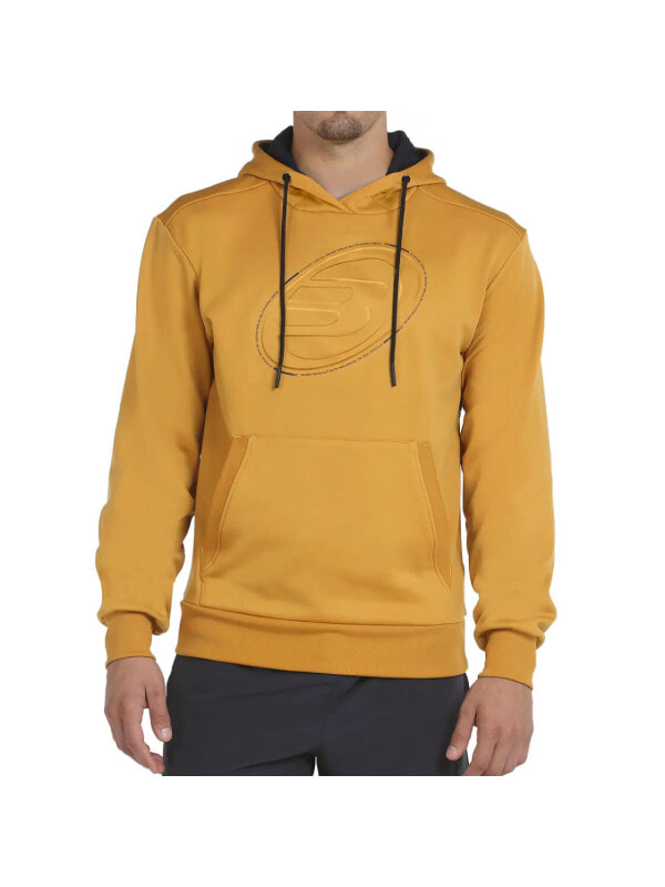 (EU) Толстовка мужская Bullpadel Baltar Winter SR с капюшоном, карманами, Оранжевая (2XL)