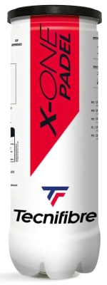(EU) Мячи для падел тенниса Tecnifibre Padel X-One 60PADXO243 (3 шт)