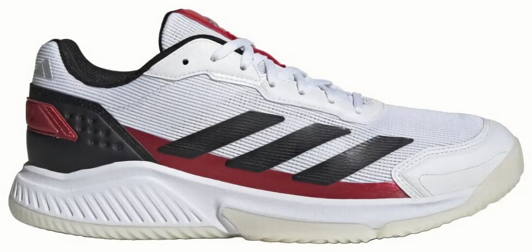 (EU) Кроссовки мужские Adidas Courtquick, IE3925, Белые/Черные (р. 40)