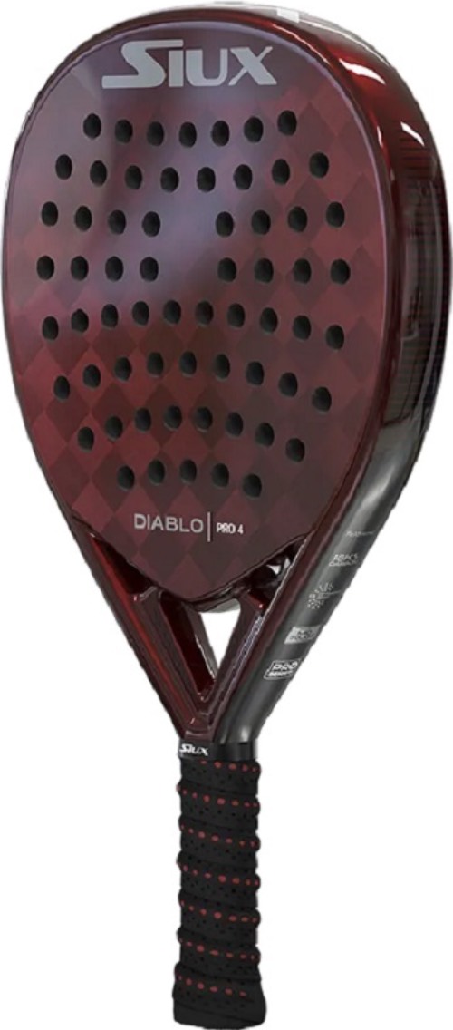 Ракетка для падел тенниса Siux Diablo Pro 4 2025 By Tino Libaak