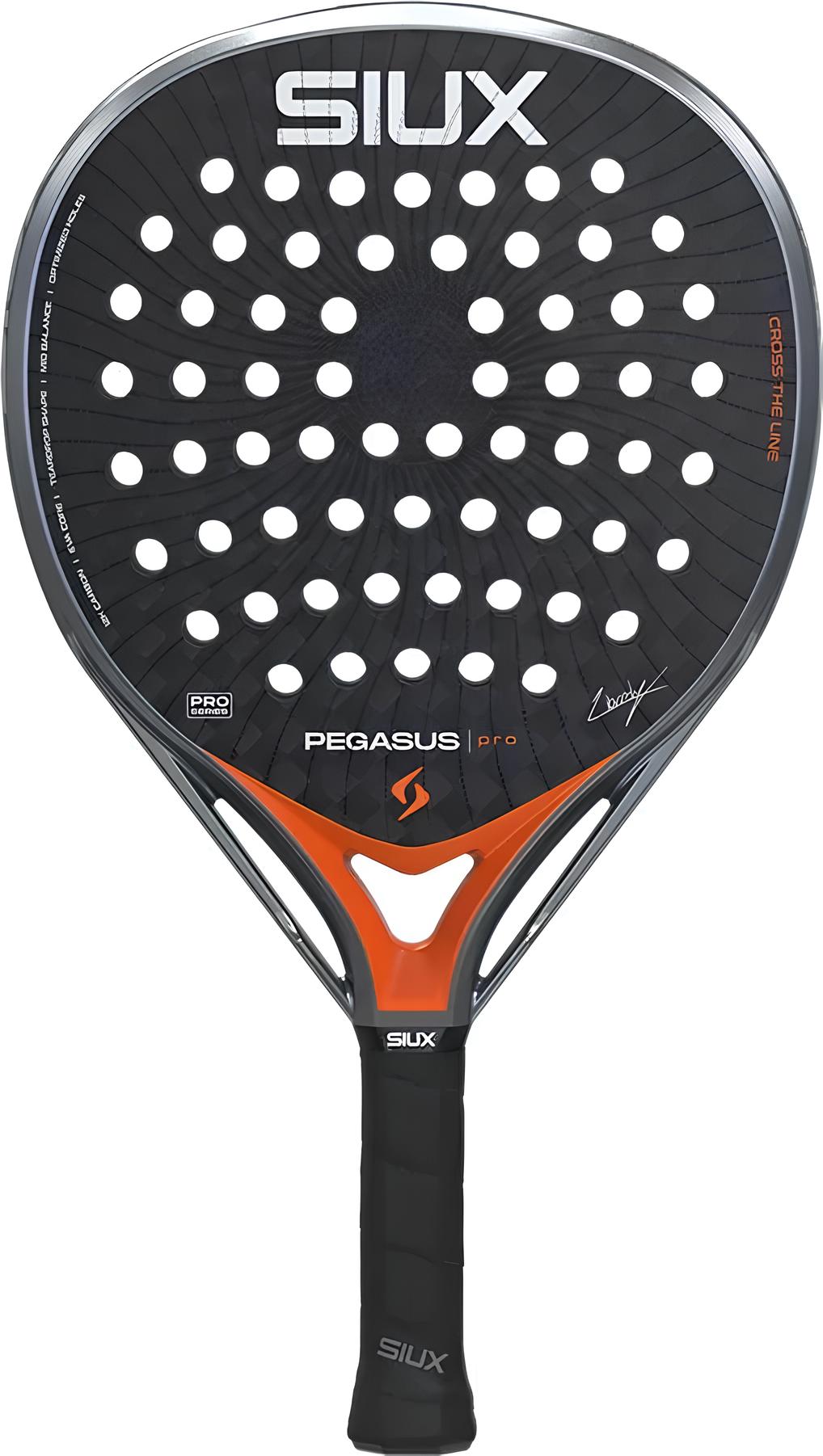 Ракетка для падел тенниса Siux Pegasus Pro Lava Orange 2026