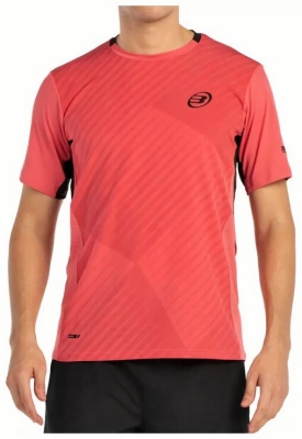 (EU) Футболка мужская Bullpadel Malmok, Розовая (M)