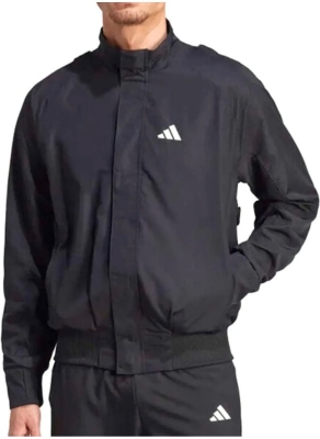 (EU) Ветровка мужская Adidas Tennis Paris, Чёрная (2XL)