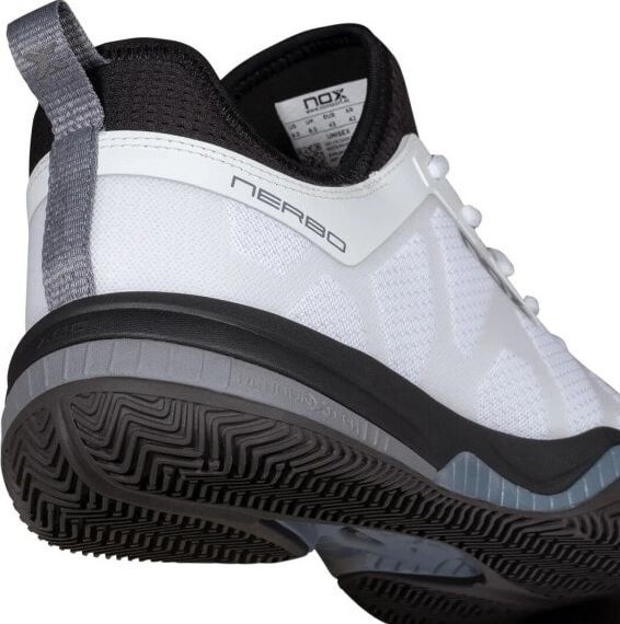 (EU) Кроссовки мужские Nox Nerbo White/Black Cal26Nerwhra, Белые (р. 47)