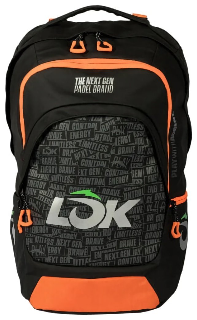 (EU) Рюкзак Lok Maxx Gen 2 Lb1Ma0U23, Черный/Оранжевый