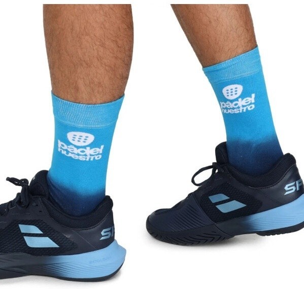 (EU) Носки унисекс Padel Nuestro Socks promotional, Синие (M)